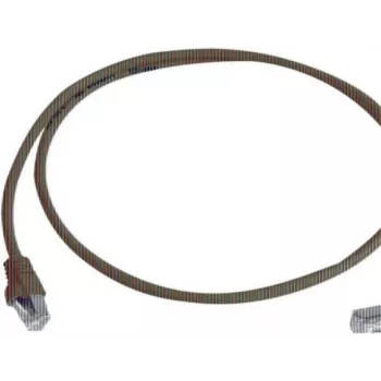 Cabo de rede Telegärtner Cat 6A S/FTP, PiMF, azul, 2,0 m, uma extremidade angular L00001A0159