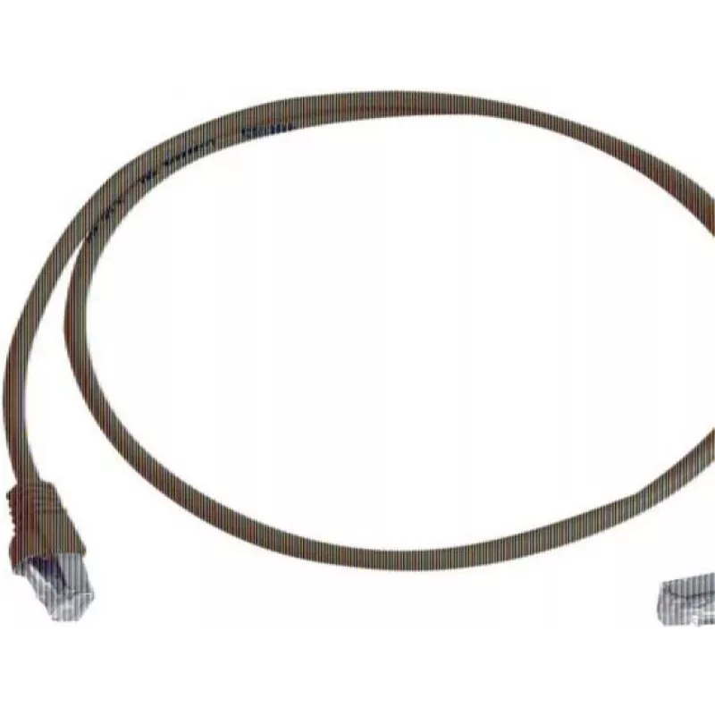 Cabo de rede Telegärtner Cat 6A S/FTP, PiMF, azul, 2,0 m, uma extremidade angular L00001A0159