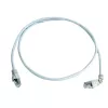 Cabo de rede Telegärtner Cat.7 MP8 FS 600 LSZH 2,0 m, 1x90 graus, branco 2 m L00001A0164
