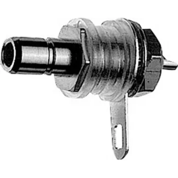 Conector fêmea SMB Telegärtner, montagem, 50 Ohm, revestimento dourado/níquel, ligação por solda J01160A0271