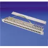 TELEGÄRTNER MPP16-HS painel de ligação modular de 16 portas, 1U, cinzento-claro RAL 7035 J02022A0050