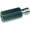 Telegärtner J01703A0000 adaptador coaxial de RF ficha FME para conector fêmea SMA, 50 Ohm, DC-3 GHz, preto