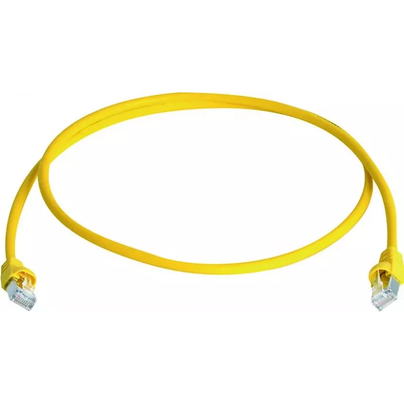Telegärtner 100028074 cabo de rede Cat6a S/FTP, 5,5 m, amarelo