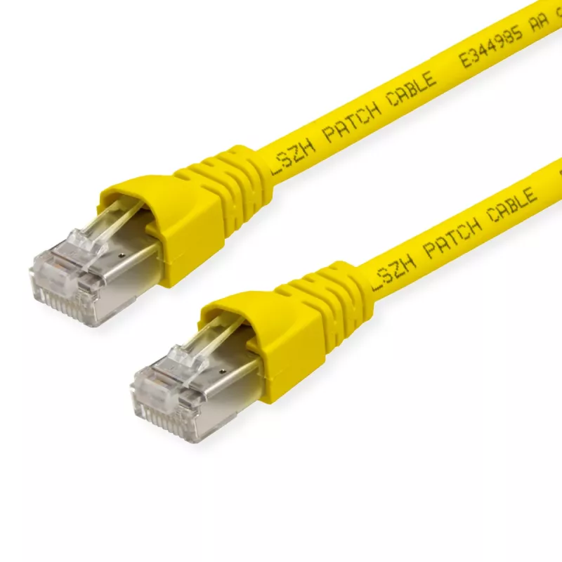 Telegärtner 100028074 cabo de rede Cat6a S/FTP, 5,5 m, amarelo