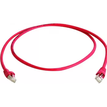 Telegärtner 100008681 cabo de rede Cat6a S/FTP, vermelho, 3,5 m
