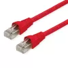 Telegärtner 100008681 cabo de rede Cat6a S/FTP, vermelho, 3,5 m