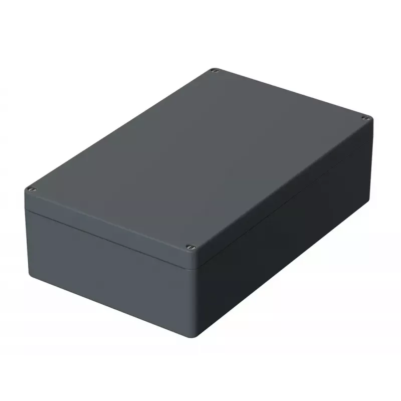 BOPLA Euromas P caixa universal 400 x 250 x 121 mm poliéster cinzento-prateado RAL 7001 4355000