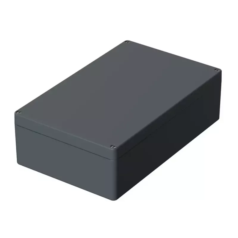 BOPLA Euromas P caixa universal 400 x 250 x 121 mm poliéster cinzento-prateado RAL 7001 4355000