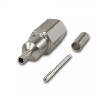 Telegärtner ficha de cabo FME de cravar G07 cravar/cravar, Low Cost, 15 dB / 2 GHz, B2725, G07 (RG-316/U) - 5 unid. J01700A0010