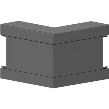 GGK BR 60x130/80-AE canto exterior 60x130/80 RAL 9005 PVC (12793)