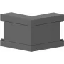 GGK BR 60x130/80-AE canto exterior 60x130/80 RAL 9005 PVC (12793)