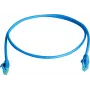 Telegärtner 100008054 cabo patch Cat6 U/UTP RJ45, 1m, azul, LSZH
