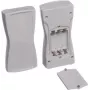 Bopla BOS Streamline BS 400 F-7035 caixa de mão, 159,4 x 77,9 x 33,5 mm, ABS, cinzento-claro (RAL 7035) 82603135.