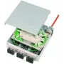 Telegärtner STX distribuidor de fibra ótica para calha DIN, 6x ST Duplex multimodo, 12x pigtails G50/125 OM2, cassete de emenda (H82050F0001)