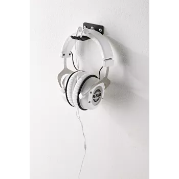 König & Meyer KM-16311 suporte para auscultadores in-ear, on-ear e over-ear, preto
