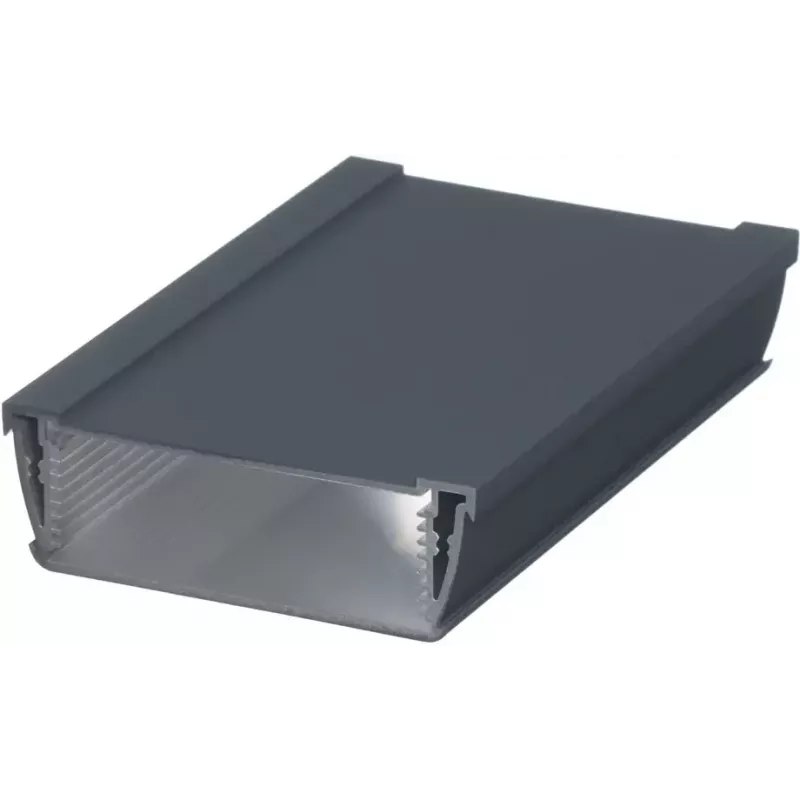 Bopla caixa universal 150 x 98,5 x 32,8 mm fundição cinzento-grafite (RAL 7024) ASPH 1030-150 94122150.MT1