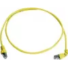 Telegärtner 100008675 cabo patch CAT 6a S/FTP, RJ45, 5 m, amarelo, LSZH