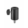 König & Meyer 66370-000-55 adaptador mini-TV espigão M10 rosca exterior preto