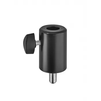 König & Meyer 66370-000-55 adaptador mini-TV espigão M10 rosca exterior preto