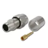 Telegärtner ficha reta SMA crimp G30 (1,5/3,8), H 155, Low Loss 1,4/3,8 crimp/crimp conector coaxial macho J01150A0618