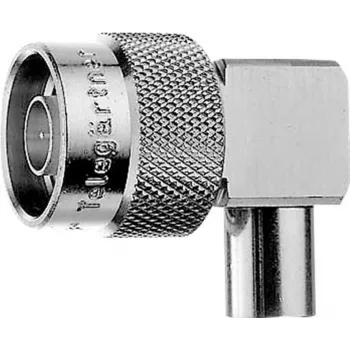 Adaptador coaxial TELEGÄRTNER ficha N macho para ficha FME macho, 50 Ohm, DC-6 GHz J01027C0020