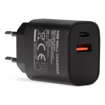 Fonte de alimentação USB-C TechniSat 0000/3659 45W PD 3.0, preta