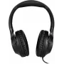 TechniSat Stereoman 3 auscultadores fechados com fios e microfone, cabo de 3 m, preto 0000/9105