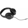 TechniSat Stereoman 3 auscultadores fechados com fios e microfone, cabo de 3 m, preto 0000/9105