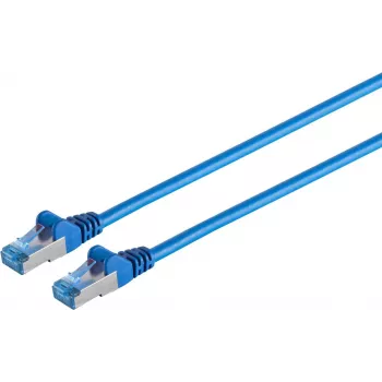 S CONN MAXIMUM CONNECTIVITY S-Conn Cat6a - cabo de rede azul 0,5 m S/FTP (S-STP) 75711-0.5B