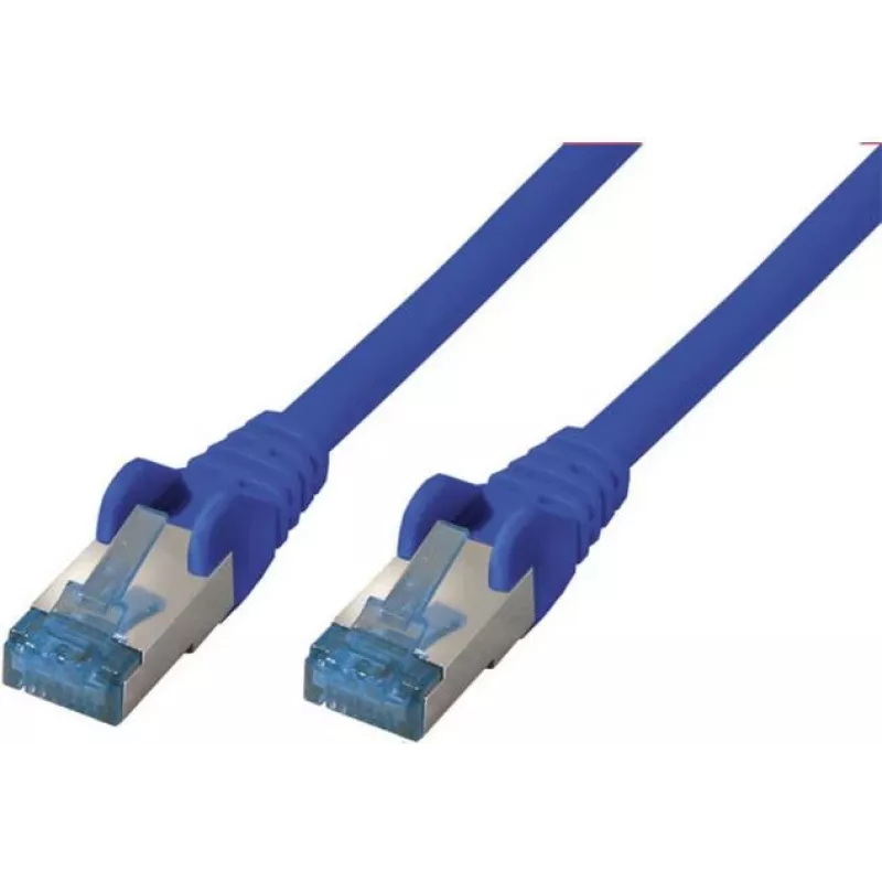 S CONN MAXIMUM CONNECTIVITY S-Conn Cat6a - cabo de rede azul 0,5 m S/FTP (S-STP) 75711-0.5B