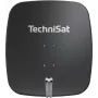 TechniSat SATMAN 65 PLUS Antena parabólica – 65 cm, ganho de 35,7 dBi, HDTV, montagem em mastro, cinzento claro
