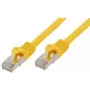 S CONN Cabo de rede padrão Cat. 6A com cabo bruto Cat.7 S/FTP duplamente blindado sem halogéneos amarelo 50,0 m 16675550Y