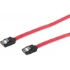 GoodConnections Cabo SATA 3 Gb/s com bloqueio, 0,5 m, vermelho 5045-A05