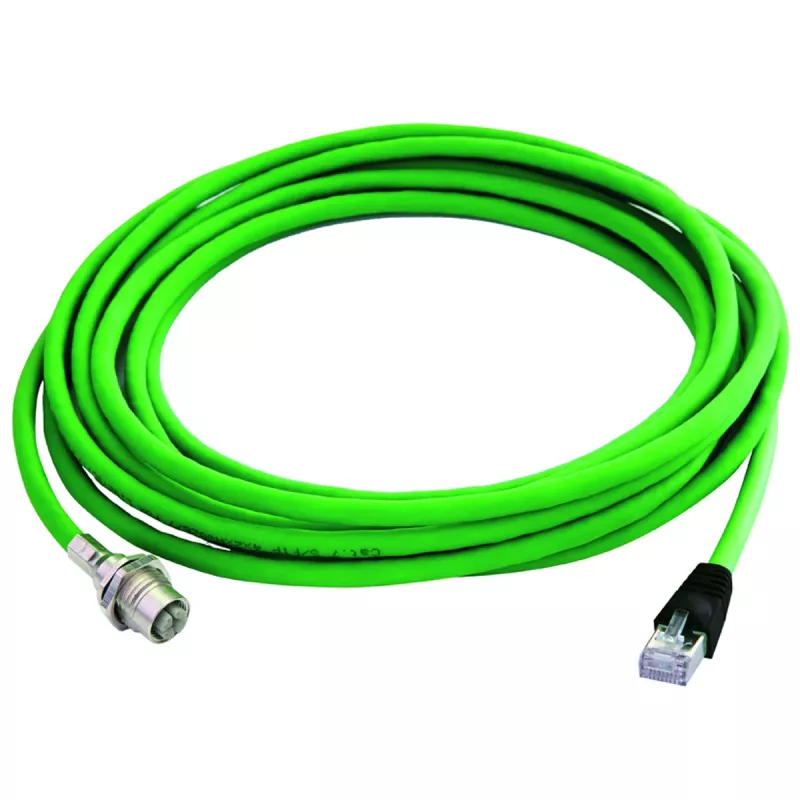 Cabo de patch Telegärtner Cat.7A S/FTP, 5 m, LSZH, cinzento, 10 Gbps, RJ45 100017395