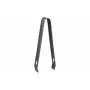 Pinça para gelo Lurch cinzento-fumo 18 cm extremidades de silicone 240789