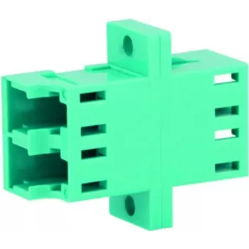 Conector de fibra ótica Telegärtner J08071A0021 LC/APC monomodo, verde