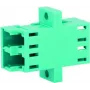 Conector de fibra ótica Telegärtner J08071A0021 LC/APC monomodo, verde