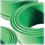 Cabo de patch Telegärtner 100017323 RJ45, CAT 5e, U/UTP, verde, 0,5 m