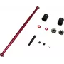Conjunto de veios de transmissão central Reely 538583C para modelos RC 1:10