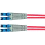 Telegärtner cabo patch de fibra ótica LC para LC multimodo OM4, 50/125 µm, 3 m