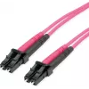 Telegärtner cabo patch de fibra ótica LC para LC multimodo OM4, 50/125 µm, 3 m