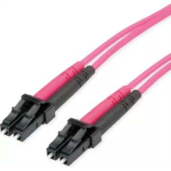 Telegärtner cabo patch de fibra ótica LC para LC multimodo OM4, 50/125 µm, 3 m