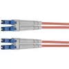 Telegärtner cabo patch de fibra ótica LC para LC multimodo OM4, 50/125 µm, 3 m