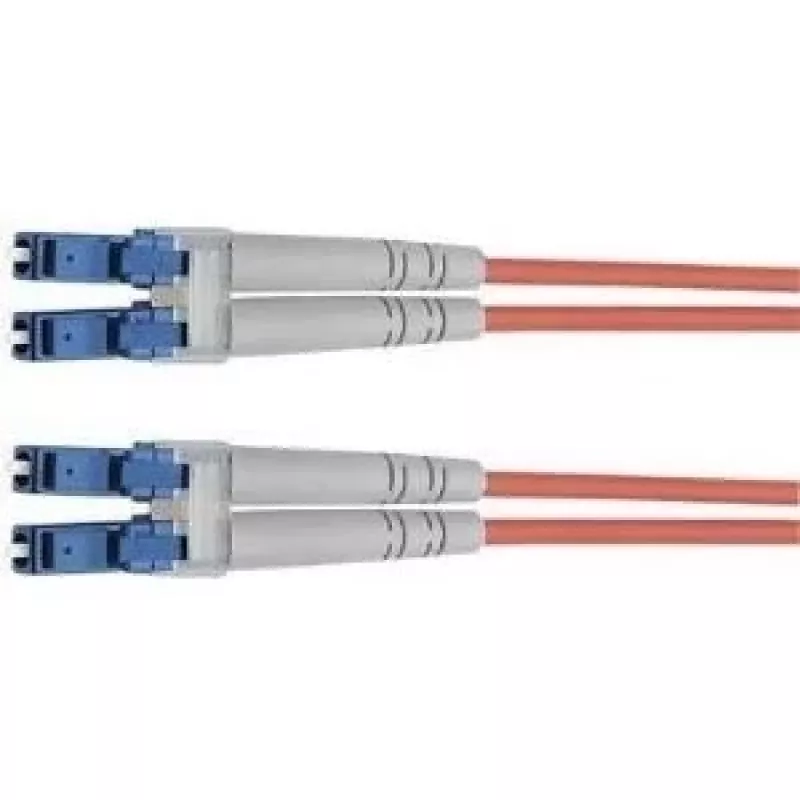Telegärtner cabo patch de fibra ótica LC para LC multimodo OM4, 50/125 µm, 3 m
