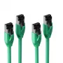 Cabo de patch S CONN MAXIMUM CONNECTIVITY S/CONN Basic Cat. 8.1 F/FTP PIMF LSZH, verde, 10,0 m, pack de 2 (SC08-41073-2)