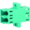 Adaptador simplex Telegärtner J08071A0028 LC/APC, verde, manga de zircónia