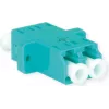 Adaptador simplex Telegärtner J08071A0028 LC/APC, verde, manga de zircónia