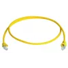 Cabo de patch TELEGÄRTNER TEGA Cat.6A S/FTP, 4 m, amarelo, LSZH L00003A0185