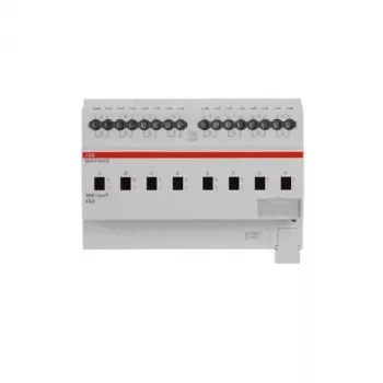 Atuador de comutação ABB SA/S8.10.2.2 KNX, 8 vias, 10 A, calha DIN 2CDG110259R0011