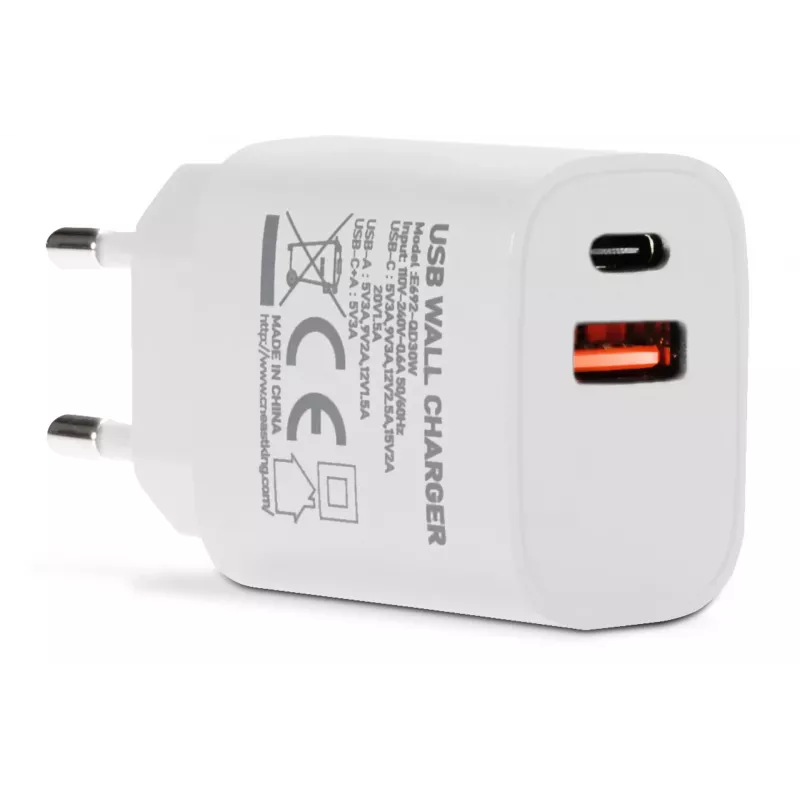 TechniSat Carregador USB-C 20W PD Branco (0001/3659)